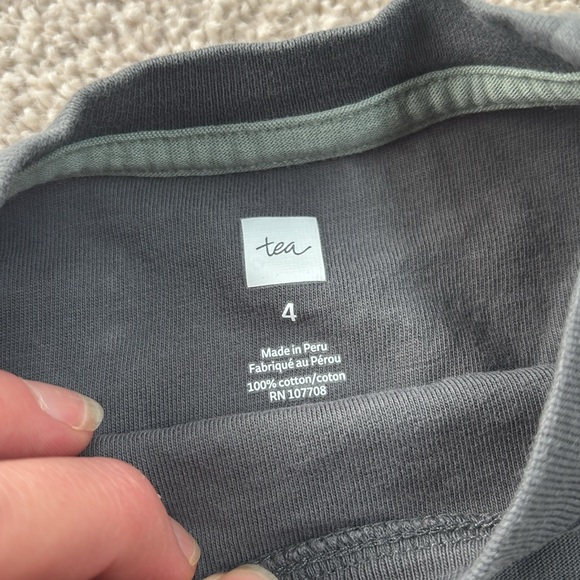 (2) EUC Tea Collection t-shirts, 4T - Picture 3 of 4